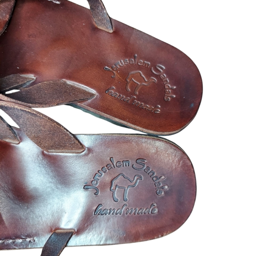 Hand Made Leather Jersusalem Sandals - Picture 3 of 6